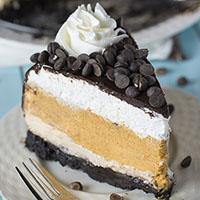 Pumpkin Cheesecake with Oreo Crust