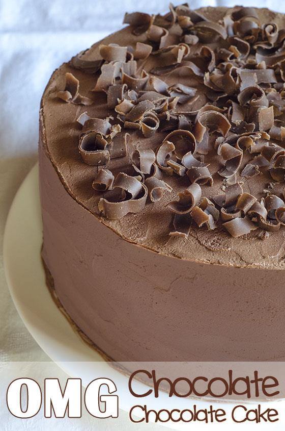OMG Chocolate Chocolate Cake