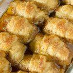 Apple Dumplings in the pan.