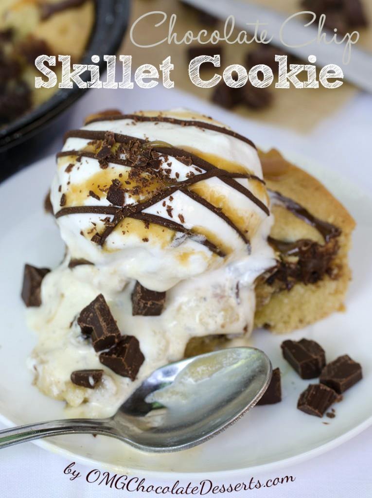 Chocolate Chip Skillet Cookie