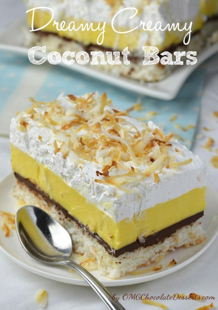 Dreamy Creamy Coconut Bars