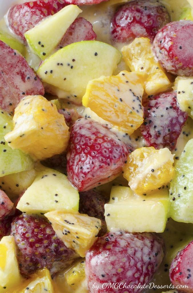 Poppy Seed Fruit Salad | Poppy Seed Dressing for a Fruit Salad Recipe