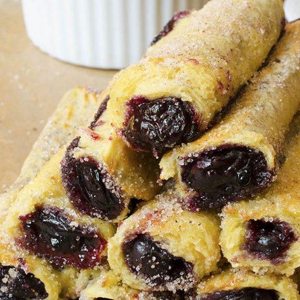 Imperfectly Perfect Blueberry French Toast Roll Ups French Toast Recipe