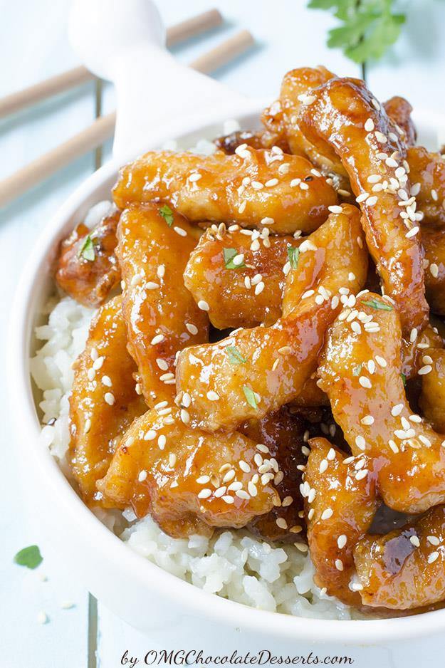 honey sesame chicken