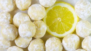 Lemon truffles discount