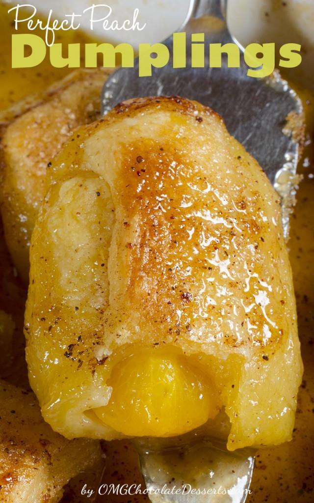 Peach Dumplings 