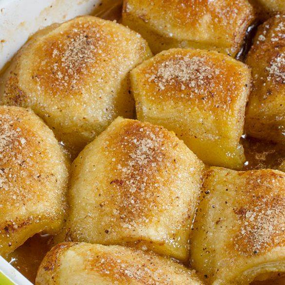 Peach Dumplings