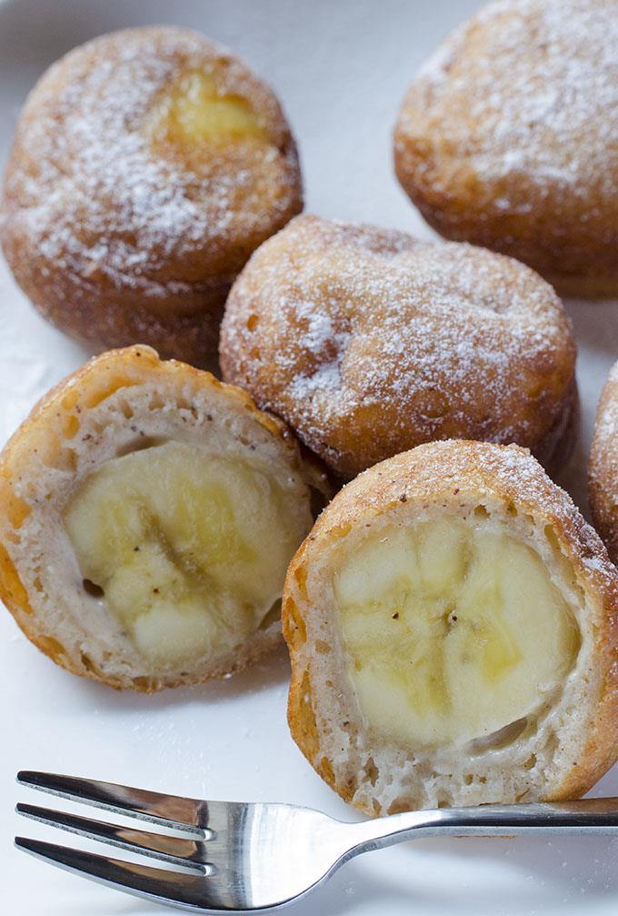 Banana Fritters | Easy Fried Banana Dessert Recipe