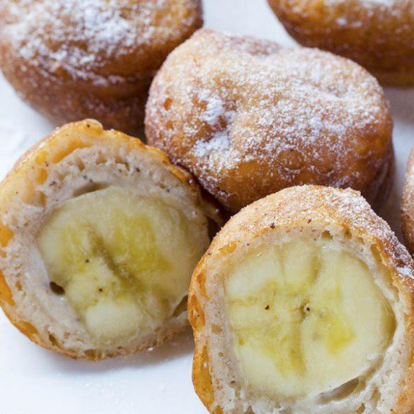 Banana Fritters Easy Fried Banana Dessert Recipe