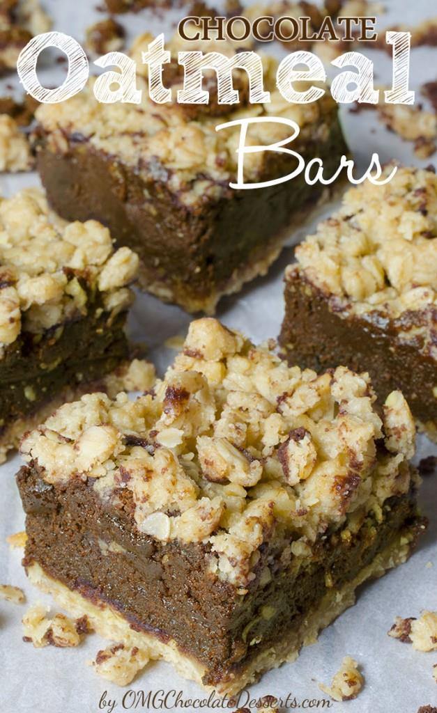 Chocolate Oatmeal Bars 