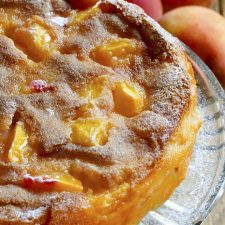 Just Simple Peach Cake-image