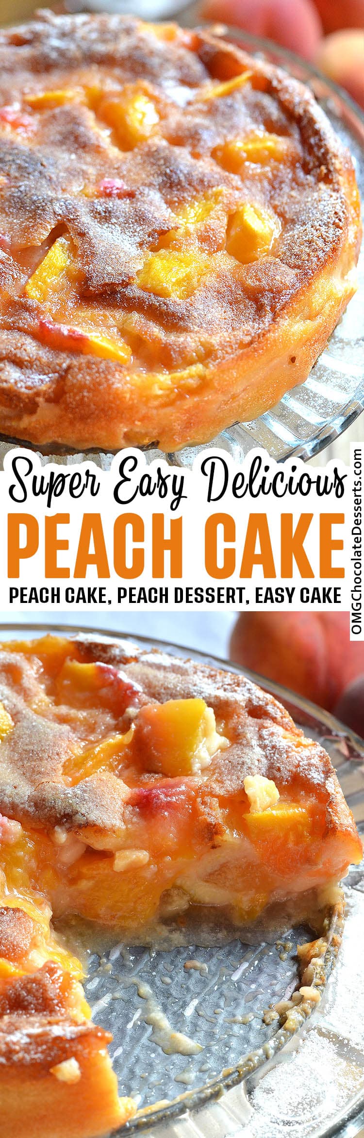 Simple Peach Cake 