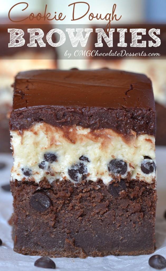 Cookie Dough Brownies 