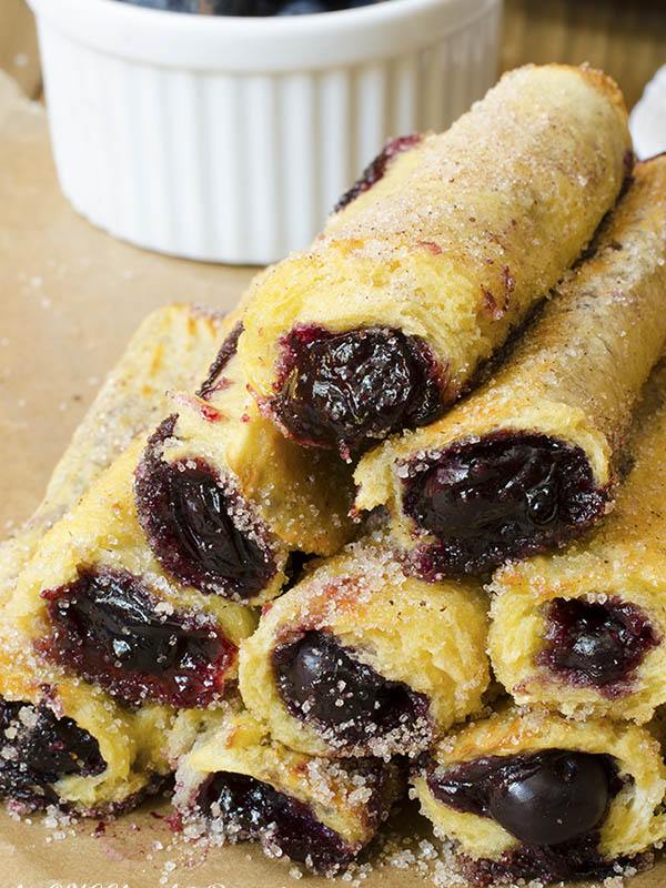 Imperfectly Perfect Blueberry French Toast Roll Ups French Toast Recipe