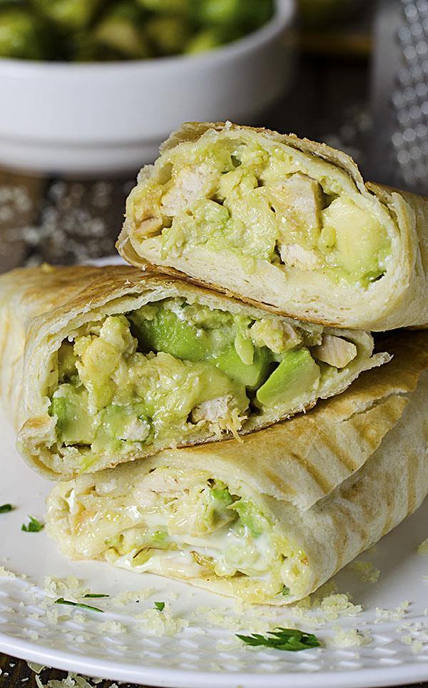 Chicken Burritos Recipe - OMG Chocolate Desserts