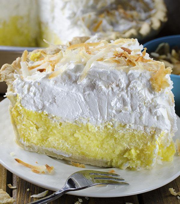 Old Fashioned Coconut Cream Pie is fluffy and creamy homemade pie, loaded with coconut flavor, like your grandmas used to make.