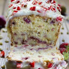 Strawberry Pound Cake | Simple Springtime Dessert with Cream Cheese