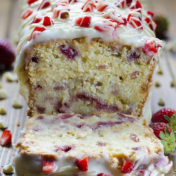 Strawberry Cream Cheese Pound Cake - The G & M Kitchen