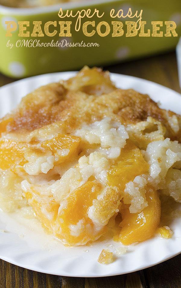There are three reasons why this fantastic Peach Cobbler can become one of your favorite recipes – it’s super tasty, super simple and super economic.
