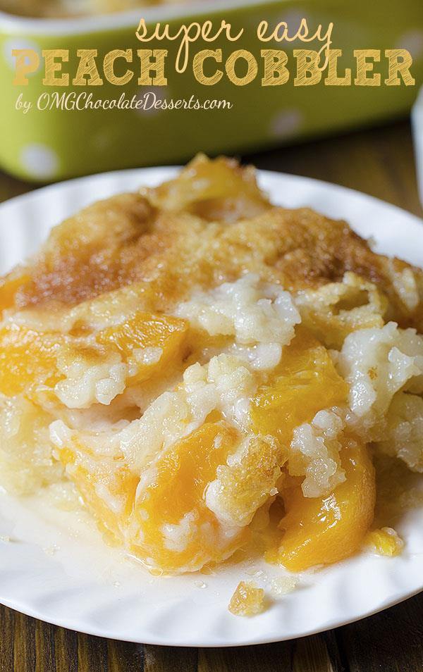 Peach Cobbler Recipe With Canned Peaches - The Best and Easiest Peach ...