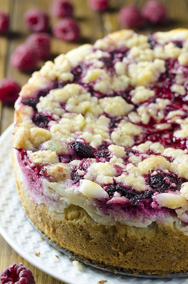 Raspberry Coffee Cake - Princess Pinky Girl