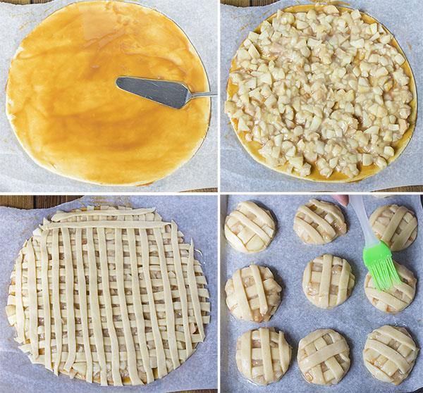 Caramel Apple Pie Cookies 