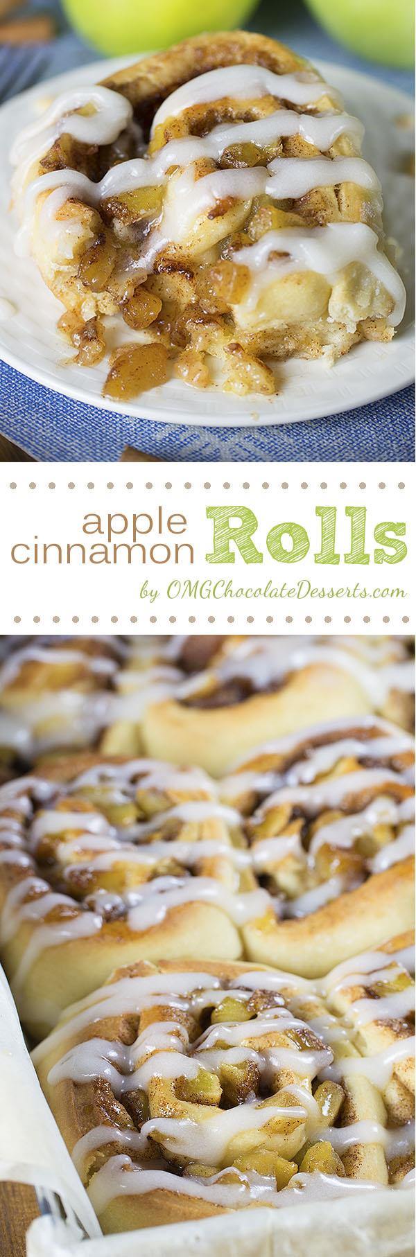 Apple Pie Cinnamon Rolls