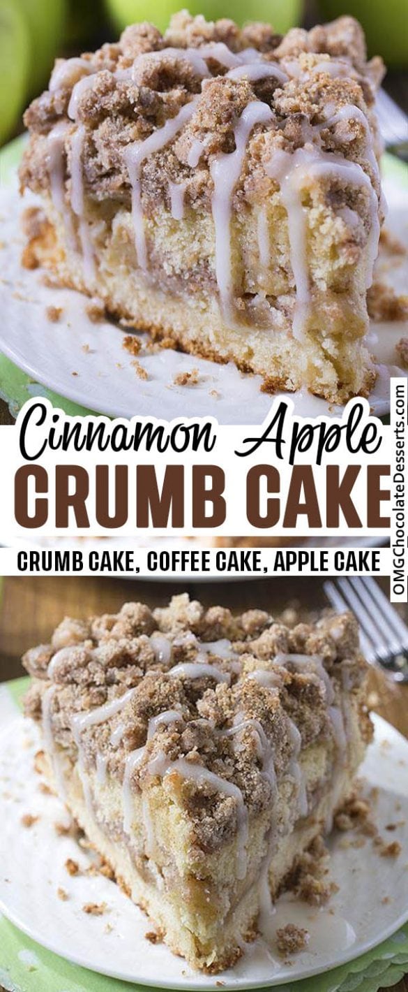 Cinnamon Apple Crumb Cake Recipe
