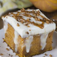 Pumpkin Poke Cake | Delicious Thanksgiving Dessert Idea