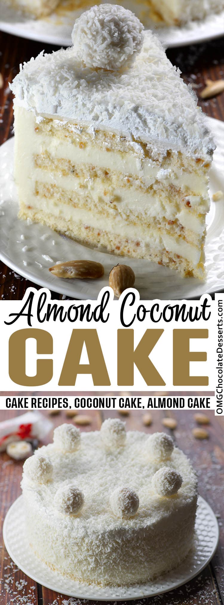 Almond Coconut Cake