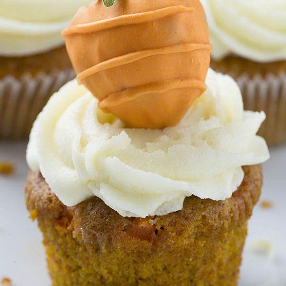 Ultimate Carrot Cupcakes Recipe - Philosophy Of Yum Blog