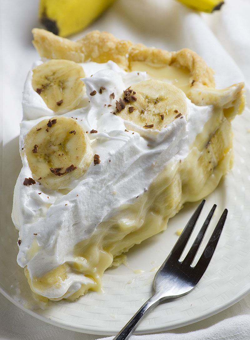 banana cream pie with pudding