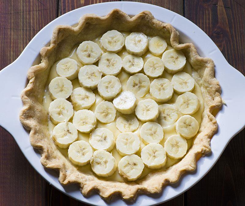 Old Fashioned Banana Cream Pie is from scratch homemade pie recipe like your grandmas used to make. A tender, flaky crust piled high with bananas and creamy vanilla pudding. DELICIOUS!!!