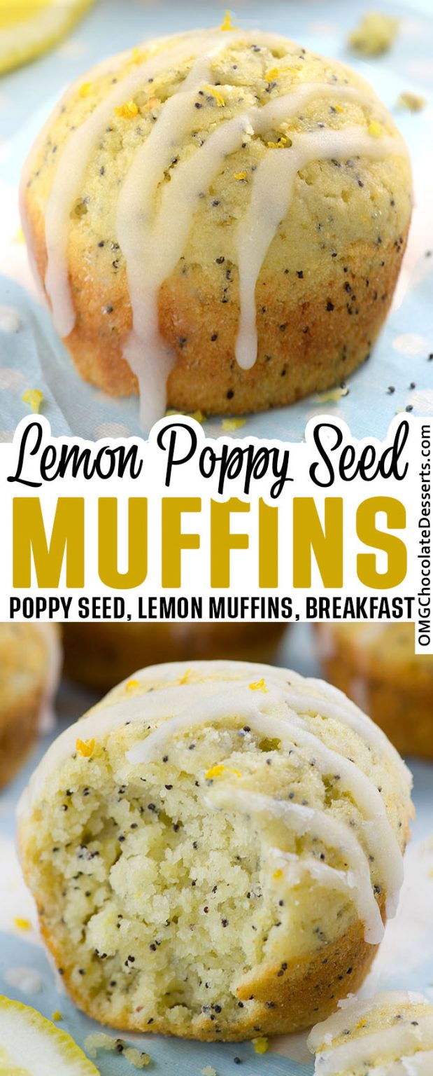 Lemon Poppy Seed Muffins | Easy Homemade Muffins