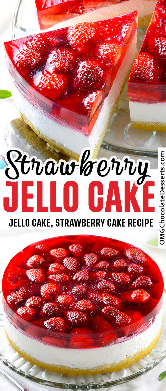 Strawberry Jello Cake