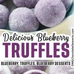 Blueberry Truffles