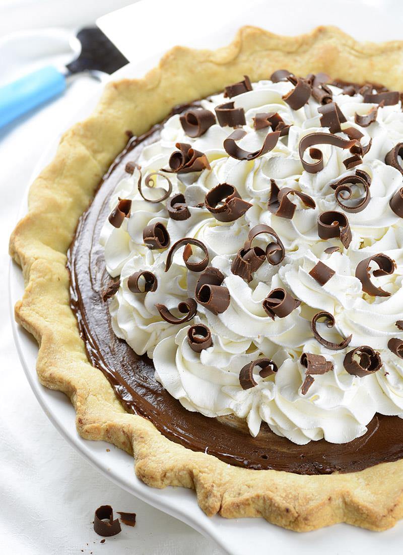 French Silk Pie OMG Chocolate Desserts