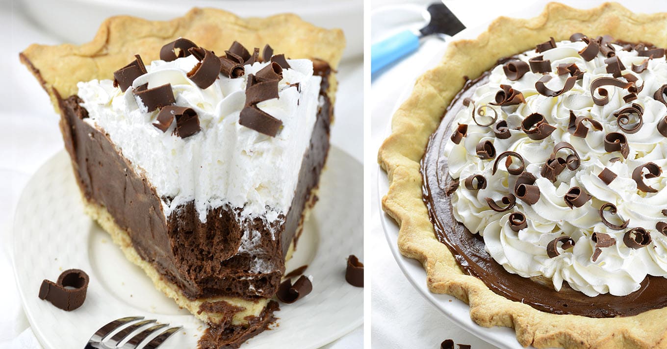 French Silk Pie Best Chocolate Filled Pie Recipe with