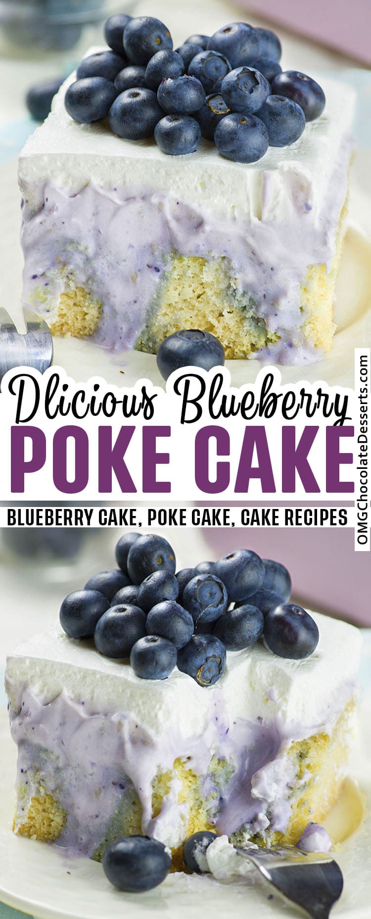 Blueberry Poke Cake 