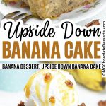 banana upside down cake