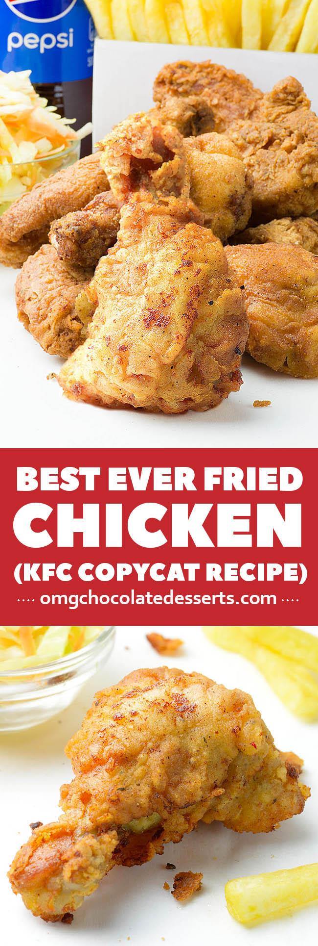 Best Homemade Fried Chicken Copycat Kfc Recipe