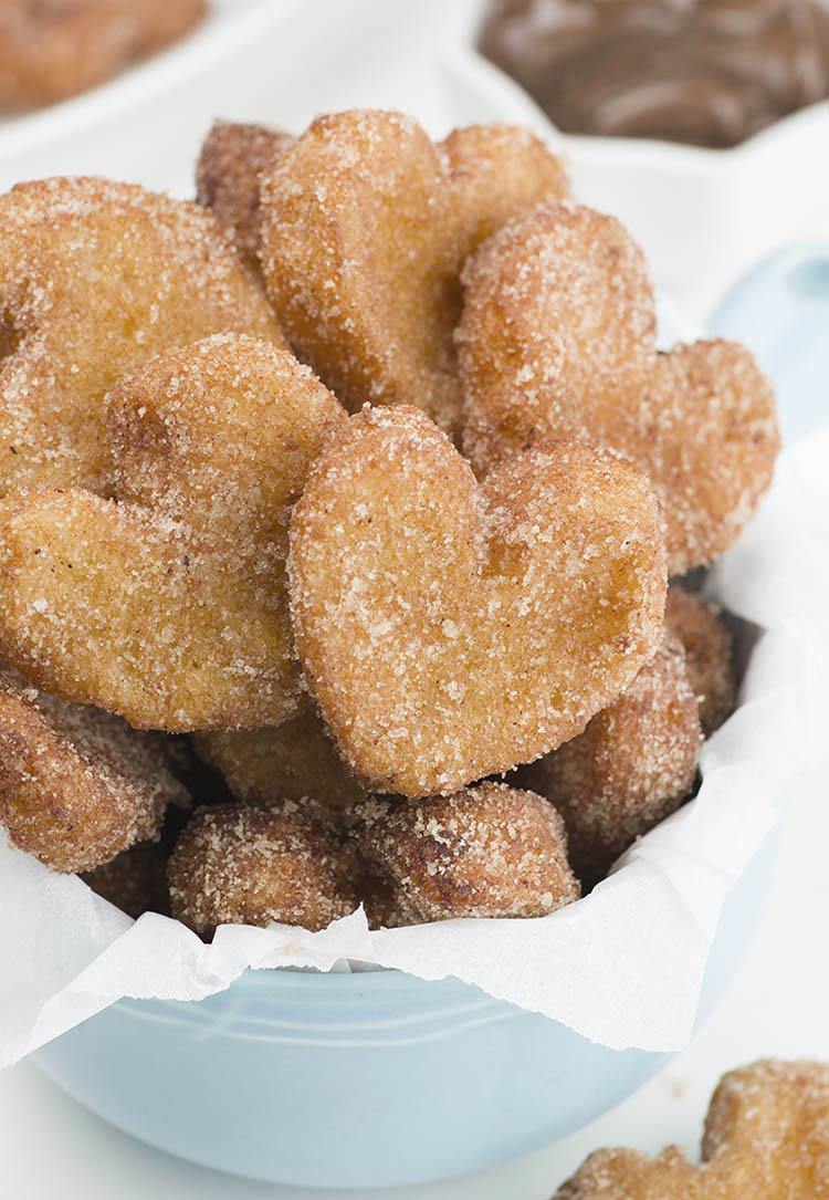 French Toast Churro Bites OMG Chocolate Desserts