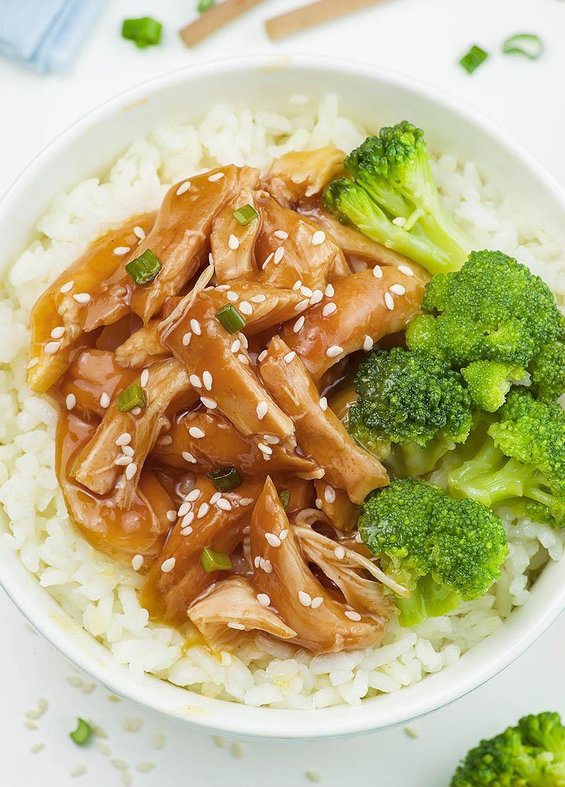 Easy Crockpot Teriyaki Chicken Teriyaki Chicken With Homemade Sauce