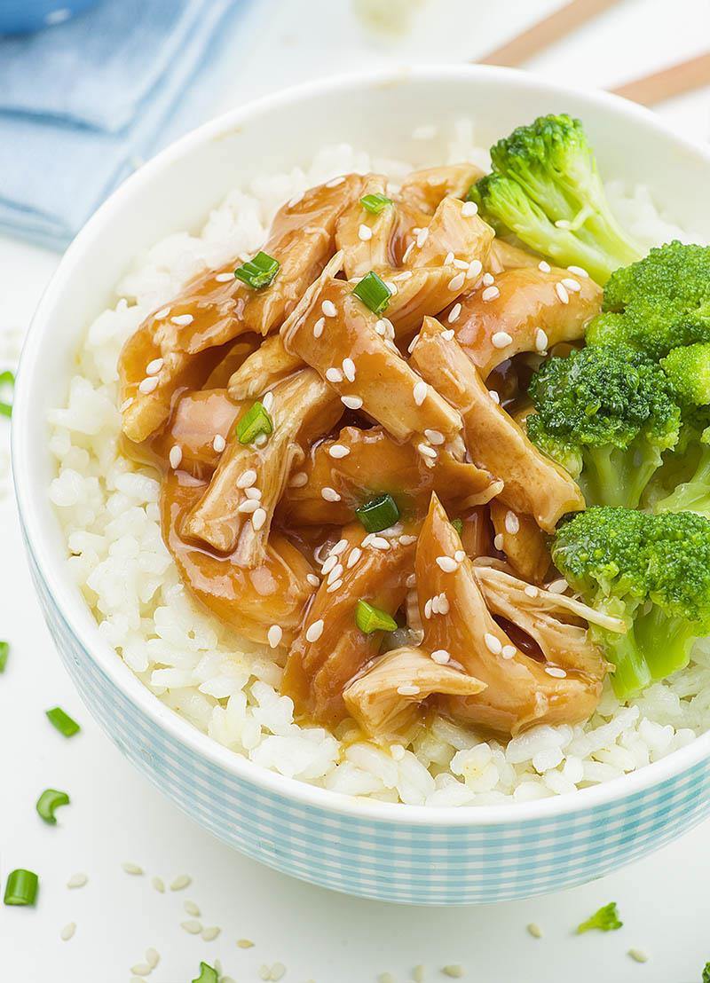 Easy Crockpot Teriyaki Chicken Teriyaki Chicken With