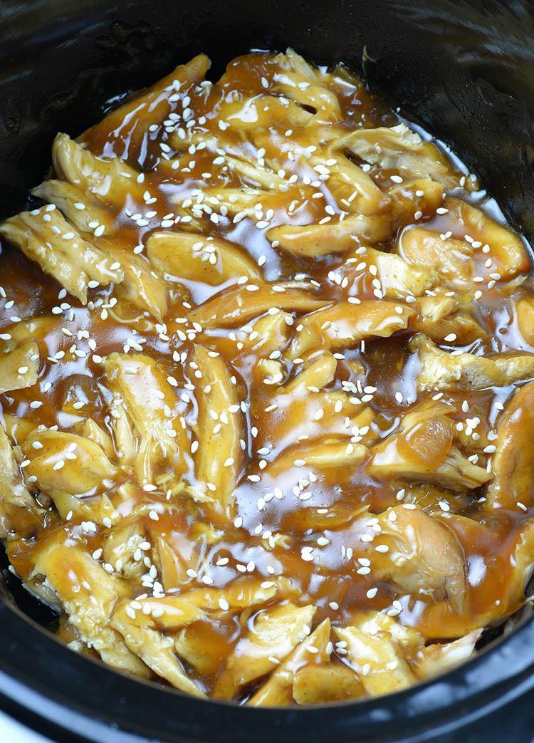 Easy Crockpot Teriyaki Chicken Teriyaki Chicken With