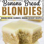 Banana Bread Blondies