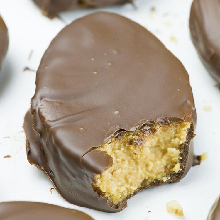 Homemade Chocolate Peanut Butter Eggs - OMG Chocolate Desserts