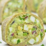 Image of avocado egg salad roll ups