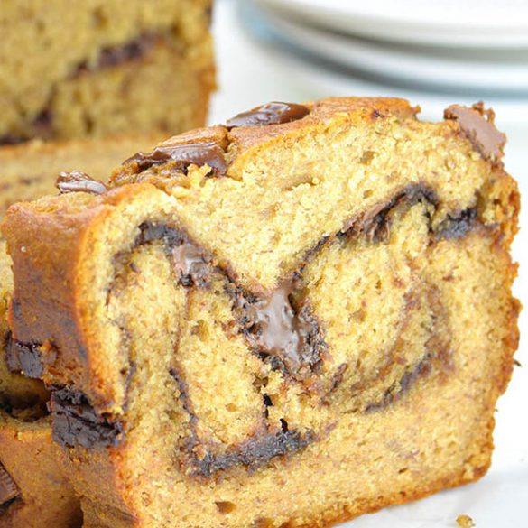 Peanut Butter Banana Bread Banana Bread with Nutella and Chocolate