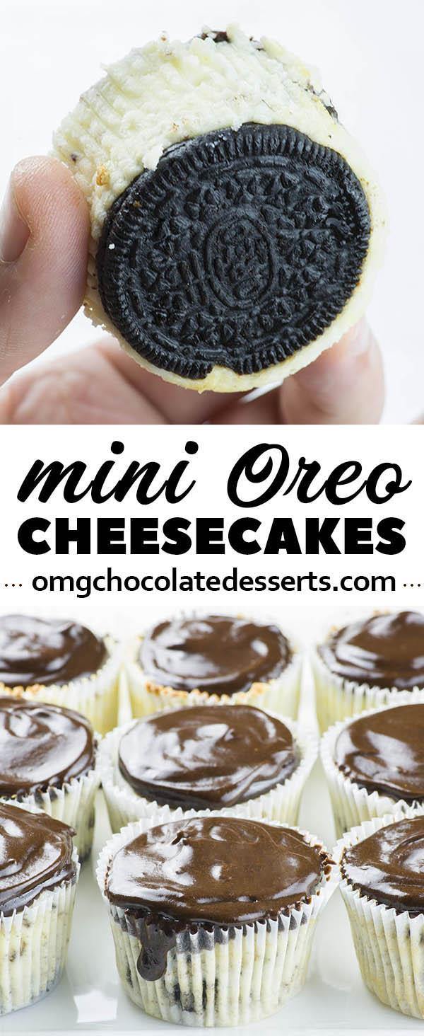 Mini Oreo Cheesecake Recipe | Oreo Cheesecake Cupcakes